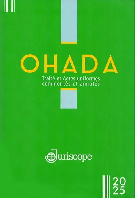 Couverture du Code vert OHADA 2025